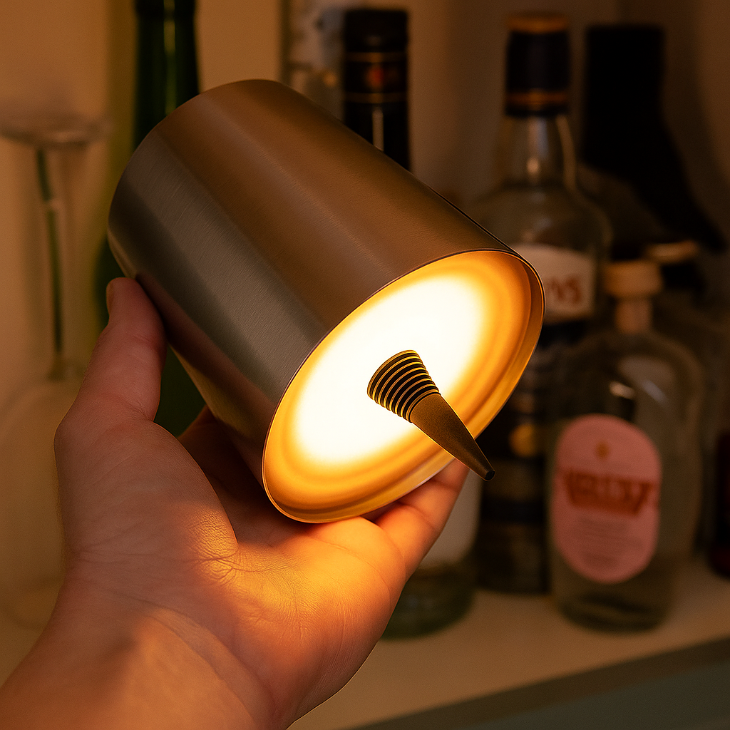 Bottle Top LED Lamp