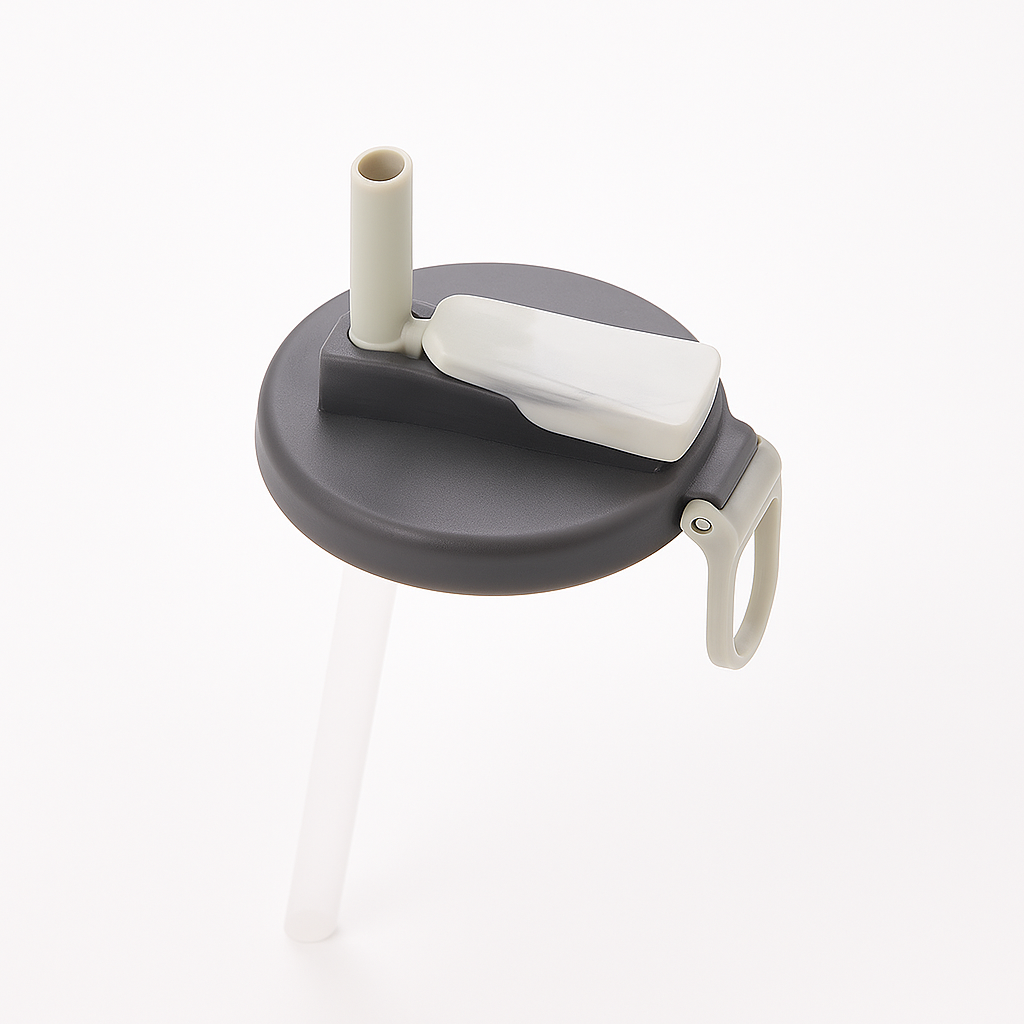 Reusable Soda Can Lids with Straw