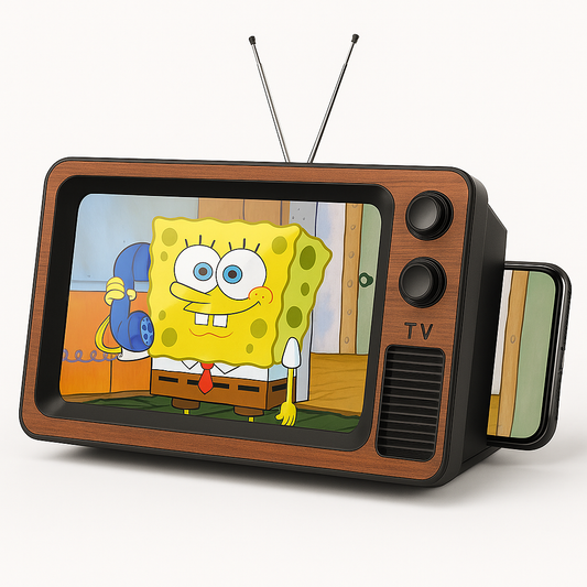 Retro TV Phone Screen Magnifier